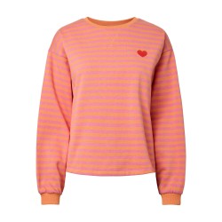 PCFLORA LS EMB SWEAT FC BC