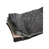 Calzini glitter da 4 paia con dettaglio a coste