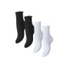 PCAFIA 4er-Pack Socken mit Rüschen