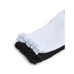 PCAFIA 4er-Pack Socken mit Rüschen