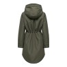 JDY Parka mit Kapuze und Kunstfellfutter