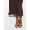 VIFALIA High-Waist-Rock aus Chiffon