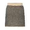 Mini-Strickrock mit hoher Taille