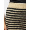 Mini-Strickrock mit hoher Taille