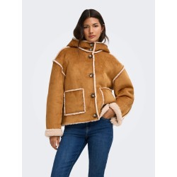 ONLGELLY Jacke mit Teddy-Kapuze | ModeWerk