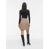 VIZZA Strickrock mit Plisseedetail | ModeWerk