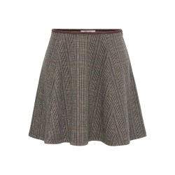 ONLFENTY karierter Rock aus recyceltem Polyester