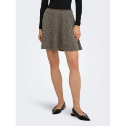 ONLFENTY karierter Rock aus recyceltem Polyester