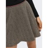 ONLFENTY karierter Rock aus recyceltem Polyester