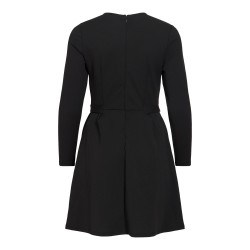 VICLARA Langarm-Kleid mit Rundhalsausschnitt