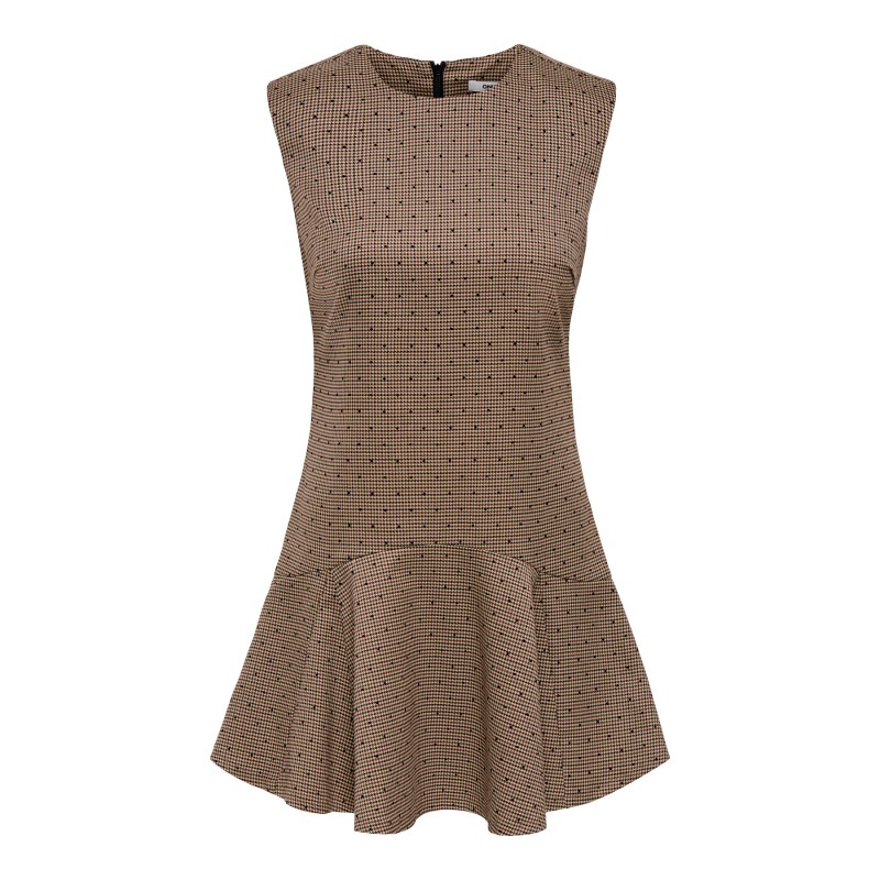 ONLDOTTIE ärmelloses kariertes Kleid
