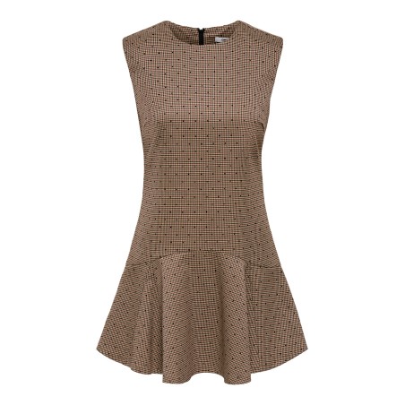 ONLDOTTIE ärmelloses kariertes Kleid