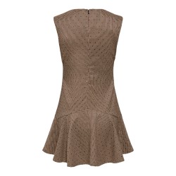 ONLDOTTIE ärmelloses kariertes Kleid
