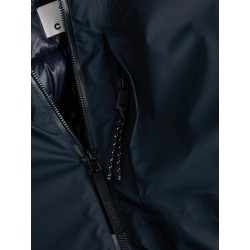Leichte wattierte Herrenjacke mit Kapuze