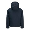 Leichte wattierte Herrenjacke mit Kapuze