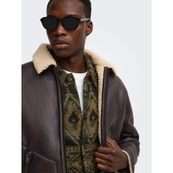 ONSRIKER PU SHEARLING JACKET OTW VD