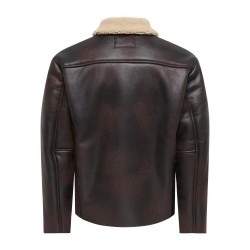 ONSRIKER PU SHEARLING JACKET OTW VD