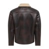 Giacca ONSRIKER PU effetto shearling biker