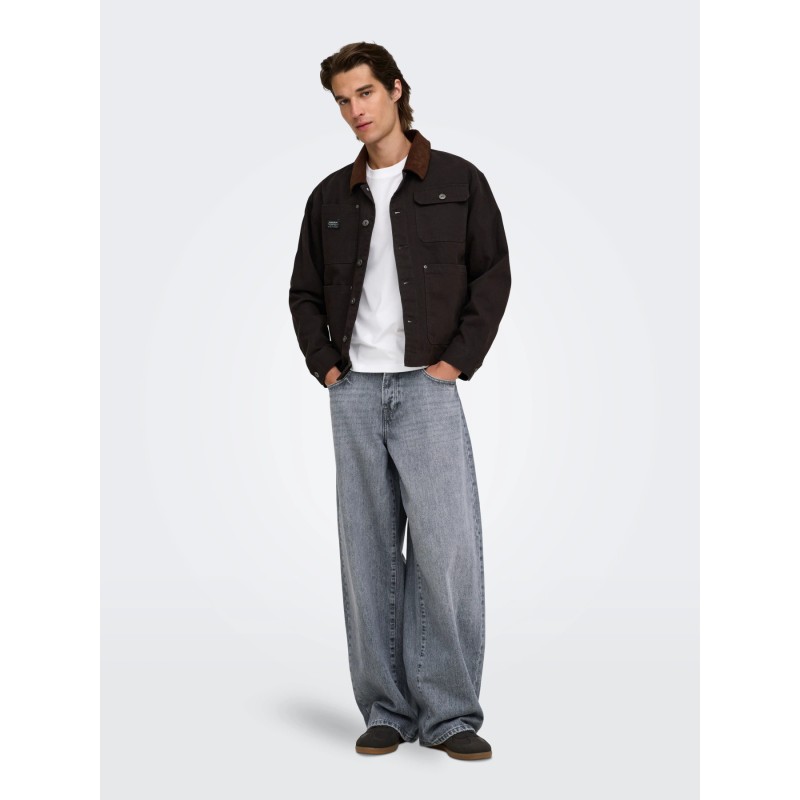 ONSKAYCE Barrel Fit Jeans aus Baumwolle
