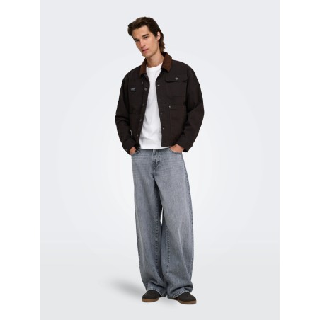 ONSKAYCE Barrel Fit Jeans aus Baumwolle