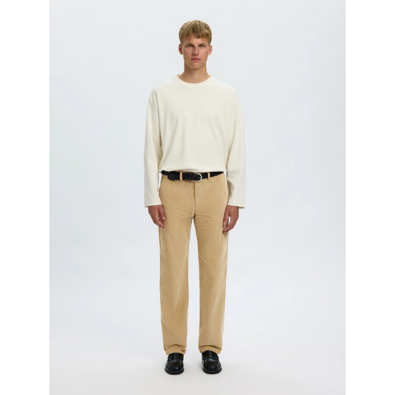 SLM196 Straight Miles Cord Chinohose