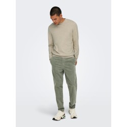 ONSLINUS Cordhose mit Tapered Fit