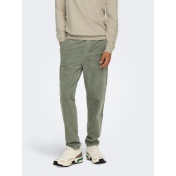 ONSLINUS Cordhose mit Tapered Fit