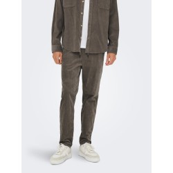 ONSLINUS Cordhose mit Tapered Fit