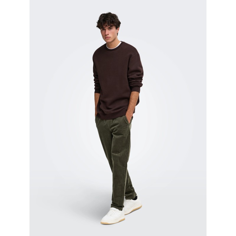 ONSLINUS Cordhose mit Tapered Fit