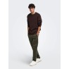 ONSLINUS Cordhose mit Tapered Fit