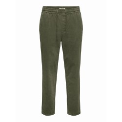 ONSLINUS Cordhose mit Tapered Fit