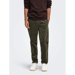 ONSLINUS Cordhose mit Tapered Fit