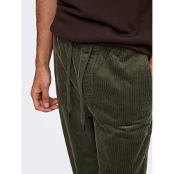 ONSLINUS Cordhose mit Tapered Fit