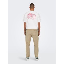 ONSLINUS Cordhose mit Tapered Fit