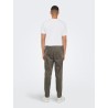 ONSLINUS Cordhose mit Tapered Fit