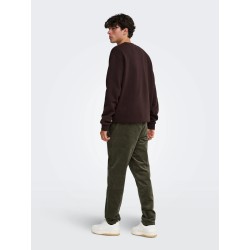 ONSLINUS Cordhose mit Tapered Fit