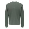 ONSTOBIE Henley-T-Shirt mit Waffelstruktur
