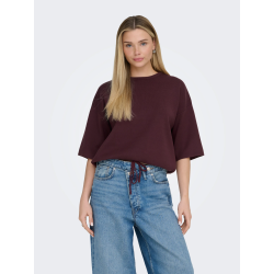 ONLSITERI Stricktop mit Rundhalsausschnitt