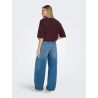 ONLSITERI SS LOOSE TIE O-NECK TOP CC KNT