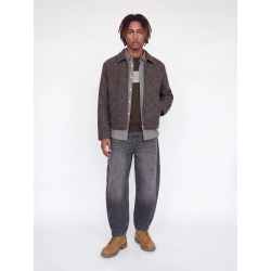 JCOBARRON LABEL BOX felpa uomo con girocollo