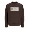 JCOBARRON LABEL BOX felpa uomo con girocollo