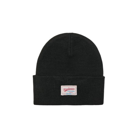 ONSISAAC Flat-Knit-Logo-Beanie aus Acryl