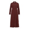 VIELSA L/S MIDI SHIRT DRESS/KA