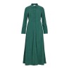 VIELSA Midikleid aus Polyester mit langen Ärmeln