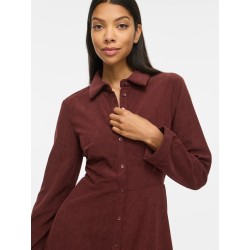 VIELSA Midikleid aus Polyester mit langen Ärmeln