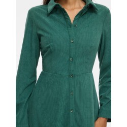 VIELSA Midikleid aus Polyester mit langen Ärmeln