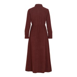 VIELSA Midikleid aus Polyester mit langen Ärmeln