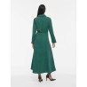 VIELSA Midikleid aus Polyester mit langen Ärmeln