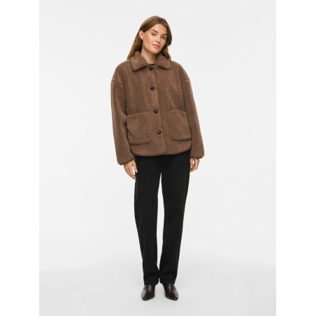 VIMELUSA Teddyjacke mit Reverskragen