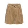 ONLAGATE High-Waist-Cordshorts mit Bundfalten